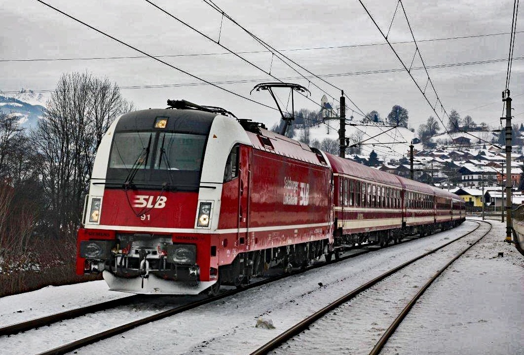 SLB-Schnee-Express aus den Niederlanden in die Alpen