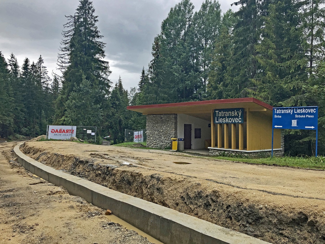 Zahnradbahn Štrba-Štrbské Pleso oder Tschirmer-Bahn in der Hohen Tatra wird grundlegend erneuert.