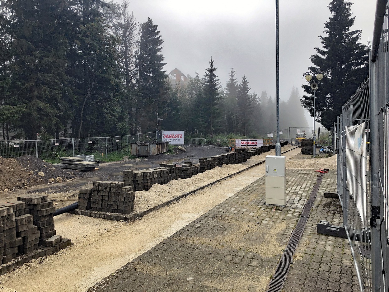 Zahnradbahn Štrba-Štrbské Pleso oder Tschirmer-Bahn in der Hohen Tatra wird grundlegend erneuert.