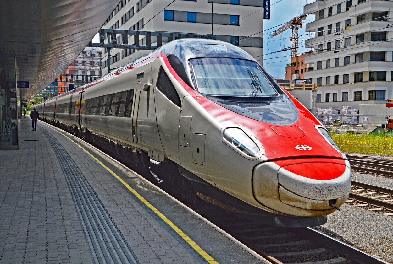 SBB Pendolino zu Besuch in Feldkirch