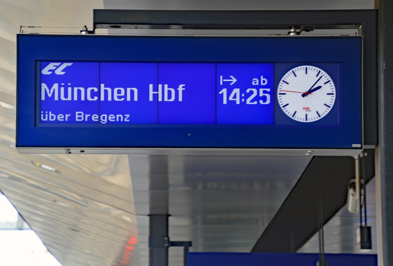 SBB Pendolino zu Besuch in Feldkirch