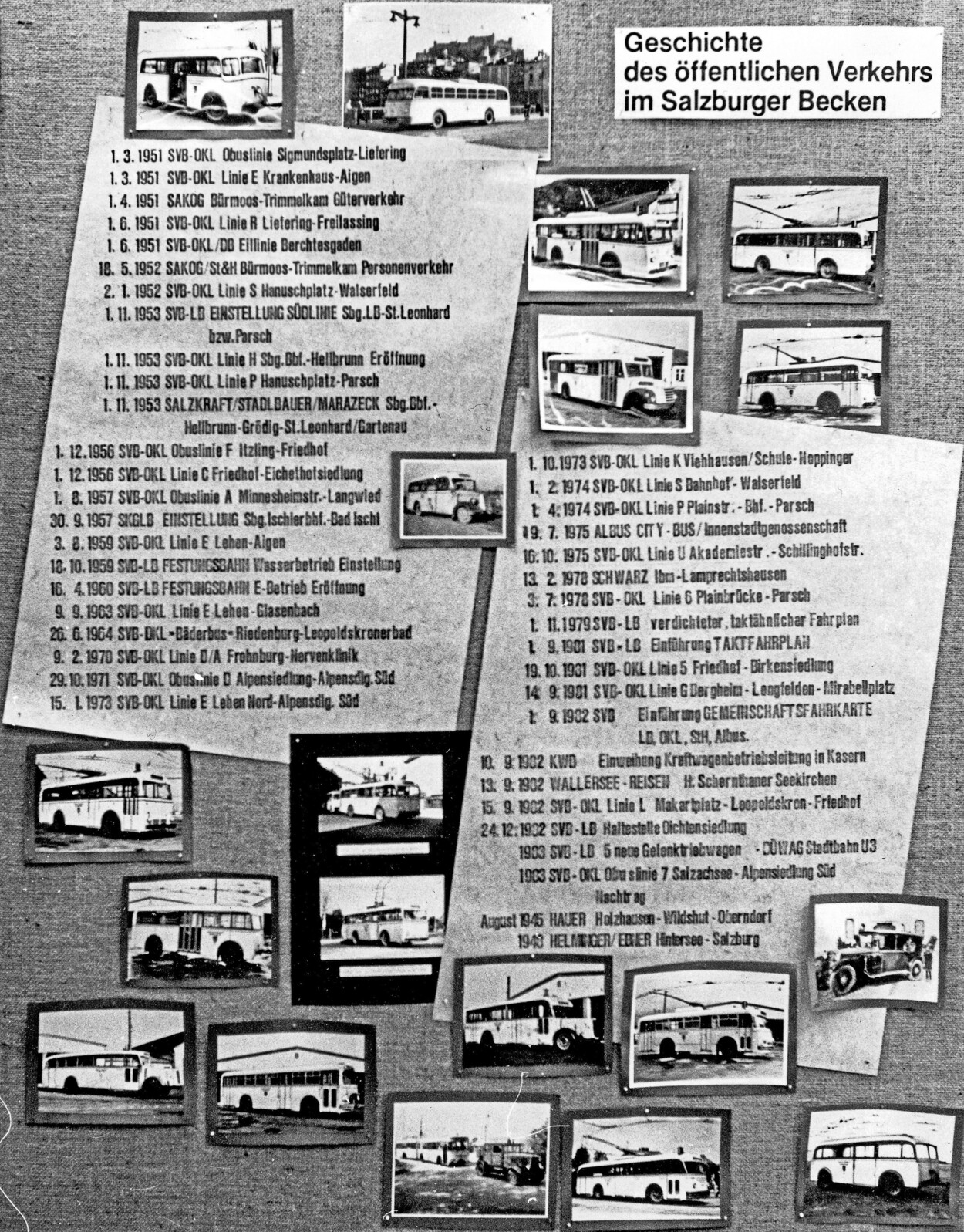 Salzburg Nahverkehr 2000 im BFI Salzburg 1983