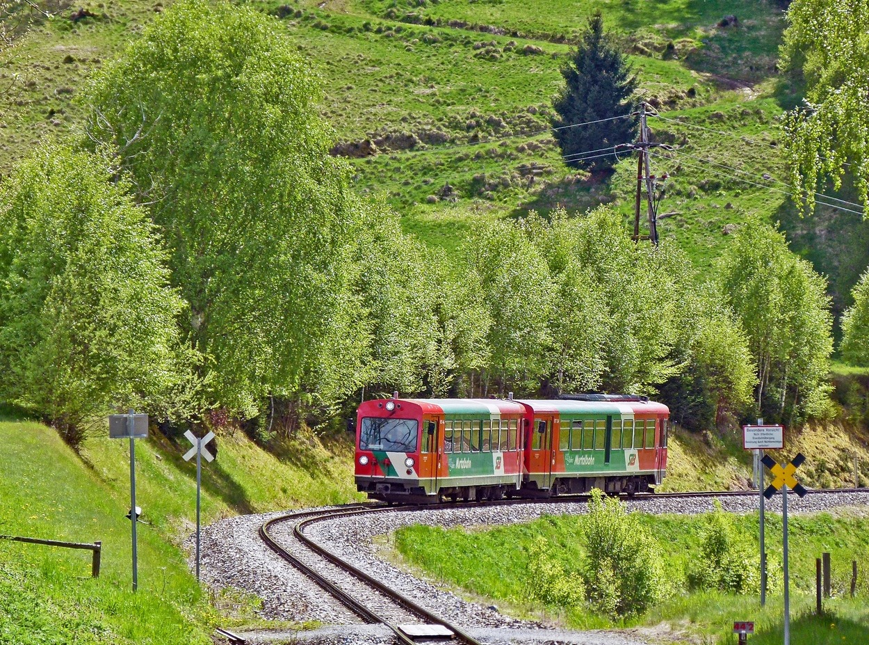 Murtalbahn Unzmarkt-Murau-Mauterndorf Dieseltriebwagen