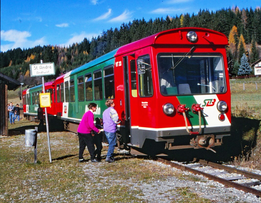 Murtalbahn 1999 Sonderfahrt Triebwagen nach Mauterndorf