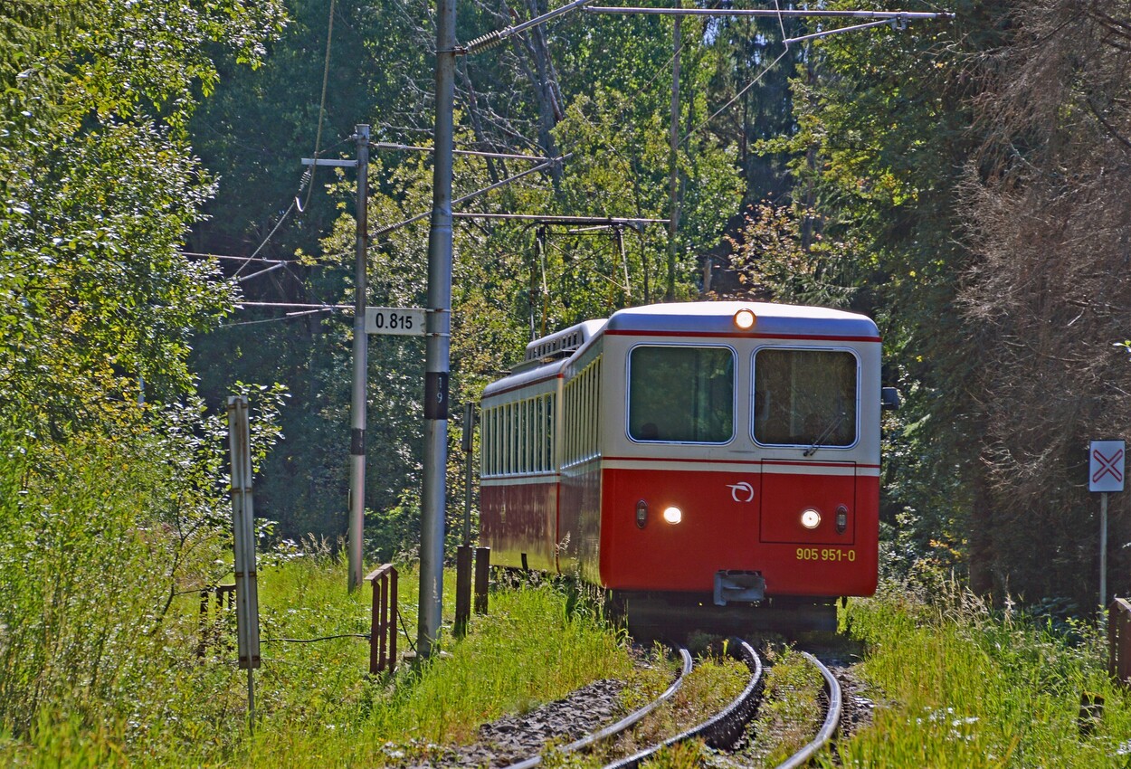 Tschirmerbahn. Csorba-Bahn, Zahnradbahn Štrba–Štrbské Pleso