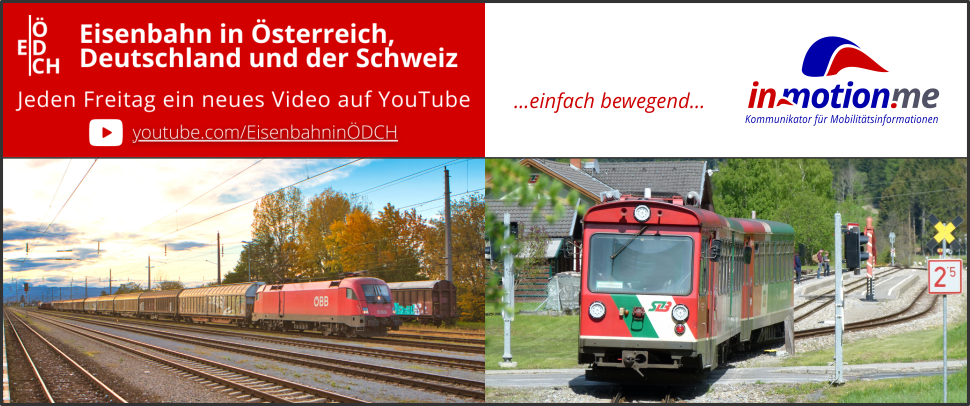 Eisenbahn in Ö-D-CH | In-Motion.me | Koop-Banner