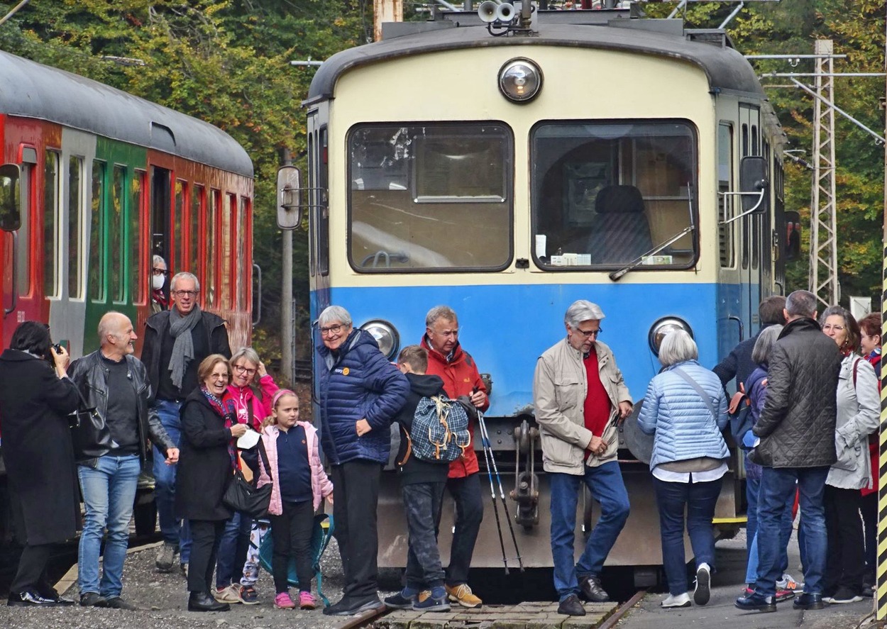 Lokalbahn Feldbach - Bad Gleichenberg Fahrgastansturm