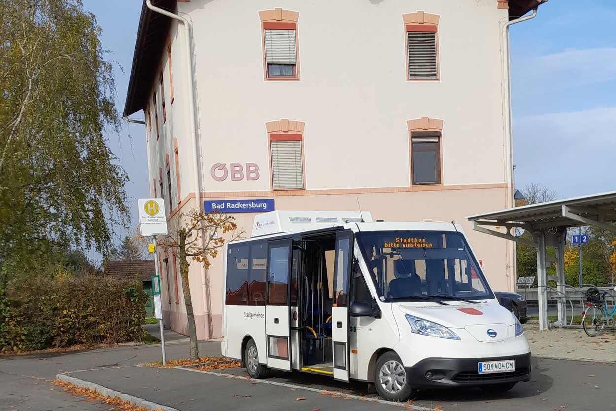 Elektro-Bus der Gemeinde Bad Radkersburg