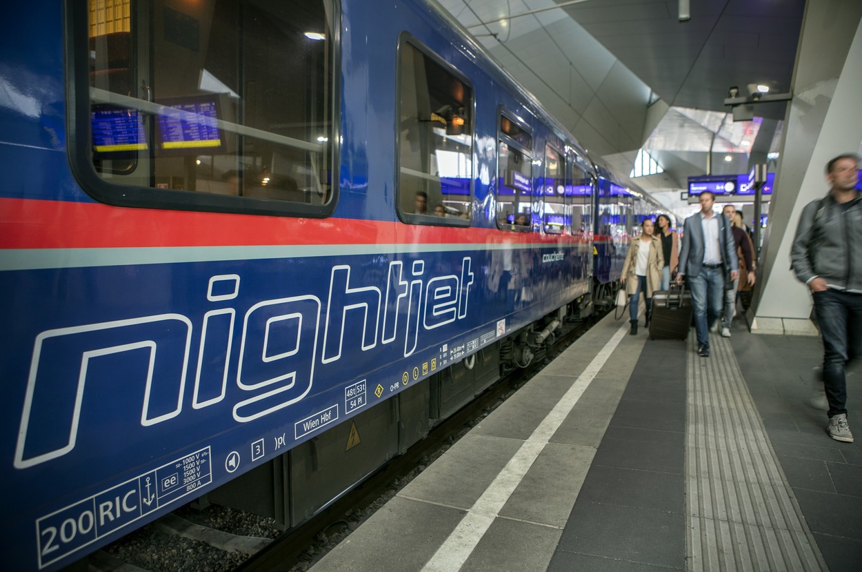 ÖBB Pressefoto - Thema: Nightjet