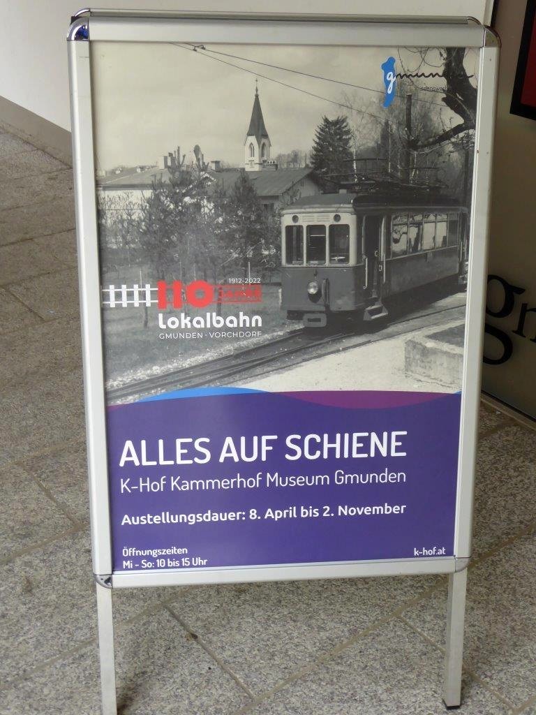 Alles auf Schiene - 110 Jahre Lokalbahn Gmunden-Vorchdorf