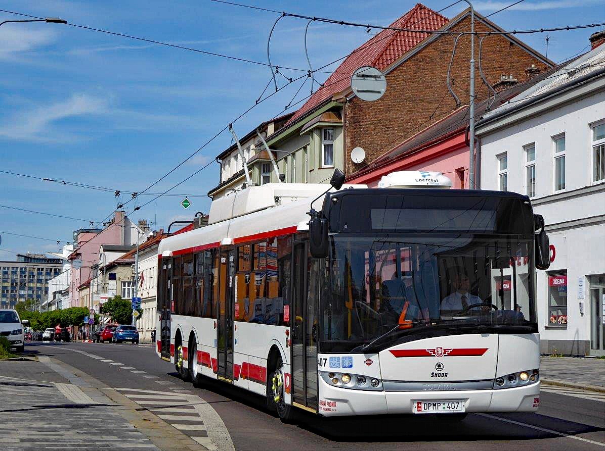 70 Jahre Obus/Trolleybus in Pardubice/Pardubitz